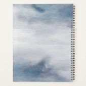 霧の反射 |ほこりっぽいブルースワンレイク結婚ズ プランナー手帳 (裏面)