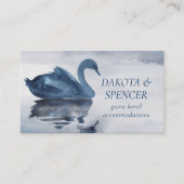 霧の反射 |ダスティブルースワンゲスト詳細 エンクロージャーカード (正面)