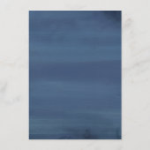 霧の反射 |ダスティブルースワンレイク披露宴 メニュー (裏面)