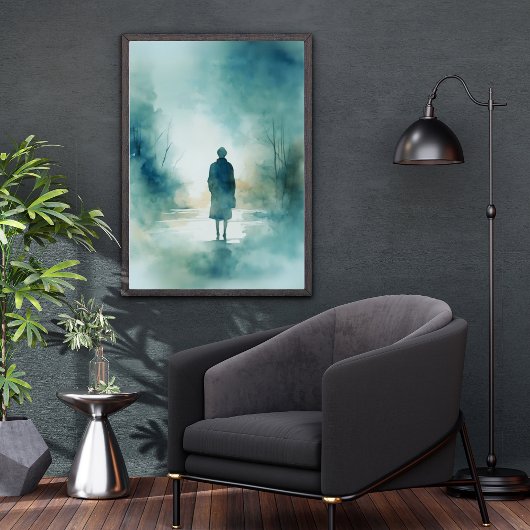 霧の向こうの女性 ポスター