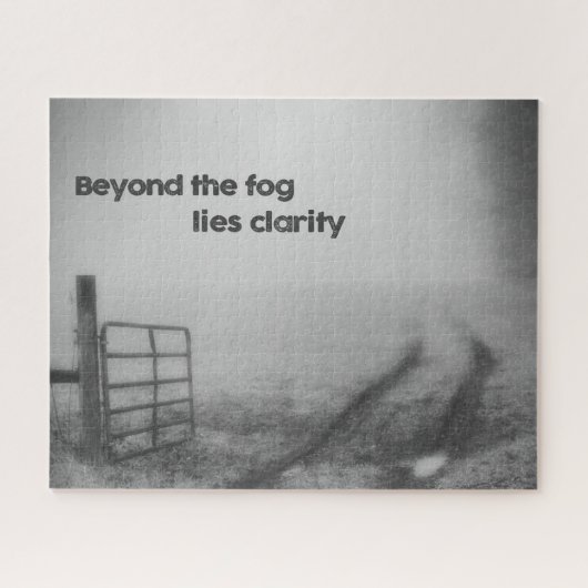 霧の向こうはクラリティ – 16x20 - 520個。 ジグソーパズル (横)