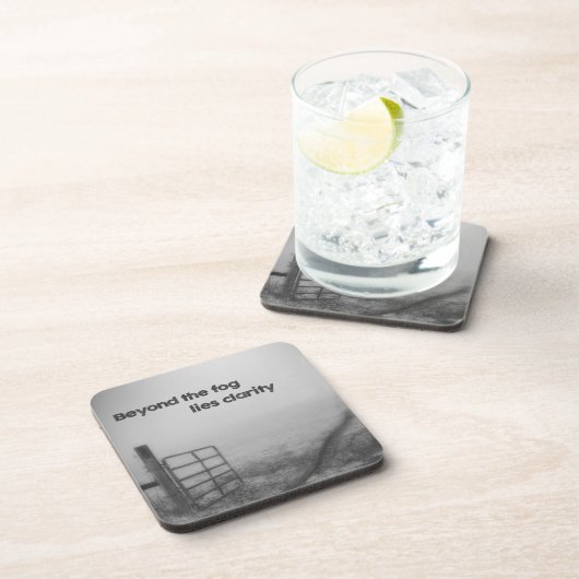 霧の向こうは明瞭 コースター (右側)