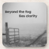 霧の向こうは明瞭 コースター (正面)