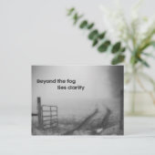 霧の向こうは澄みわたる - ポストカード (スタンド正面)