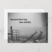 霧の向こう側の明確さ – ポストカード (正面/裏面)