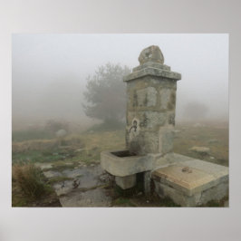 霧の噴水 ポスター