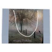 霧の国の風景 ラージペーパーバッグ (裏面)