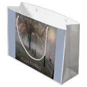 霧の国の風景 ラージペーパーバッグ (裏面アングル)