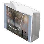 霧の国の風景 ラージペーパーバッグ (正面アングル)