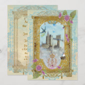 霧の城のフェアリーテイル招待状 招待状 (正面/裏面)