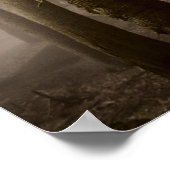 霧の多いウッドランドラシュミアカントリーパーク(0845) ポスター (角)