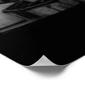 霧の多いエッフェル ポスター (角)