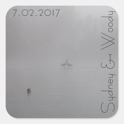 霧の多いゲーゼ スクエアシール (正面)