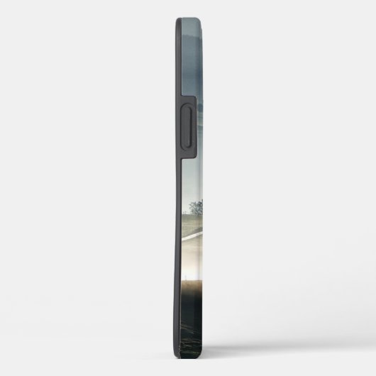 霧の多いスイスの田舎の風景 Case-Mate iPhoneケース (裏面 / 右)