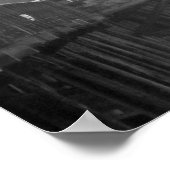 霧の多いニューポート桟橋の着色ポスター ポスター (角)