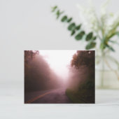 霧の多い山道 ポストカード (スタンド正面)