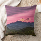 霧の多い山頂 クッション (ブランケット)