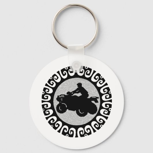 霧の多い朝 キーホルダー (正面)