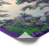 霧の多い朝 ポスター (角)