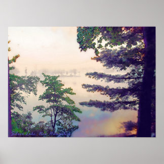 霧の多い朝 ポスター