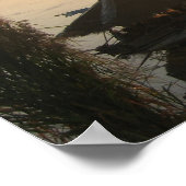 霧の多い朝 ポスター (角)