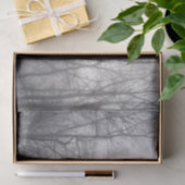 霧の多い木々灰色の森 薄葉紙 (ギフト)