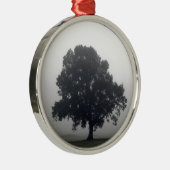 霧の多い木 メタルオーナメント (右)
