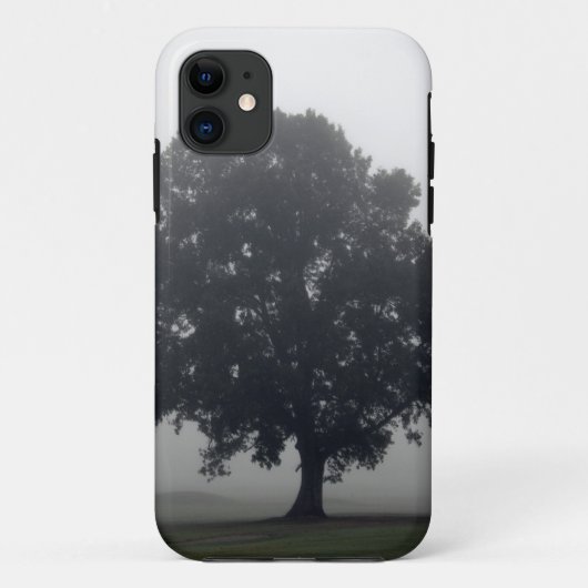 霧の多い木 Case-Mate iPhoneケース (裏面)