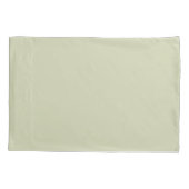 霧の多い森のキツネのカドル 枕カバー (裏面)