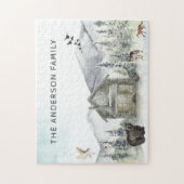 霧の多い森 |ウッドランドウィルダネスジグソーパズル ジグソーパズル (縦)