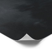 霧の多い森 ポスター (角)