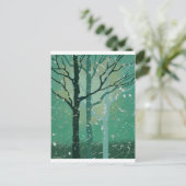 霧の多い森 ポストカード (スタンド正面)