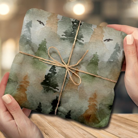 霧の多い森 薄葉紙