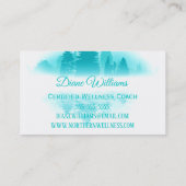 霧の多い湖 名刺 (裏面)