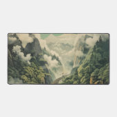 霧の多い自然 デスクマット (正面)