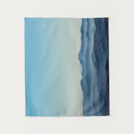 霧の層、丘、山 タペストリー