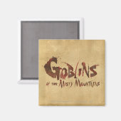 霧の山のゴブリン マグネット (正面/裏面)