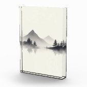 "霧の山の反射" フォトブロック (右)
