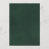 霧の山グリーンパイン森結婚の詳細 エンクロージャーカード (裏面)