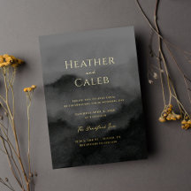 霧の山ブラックウォーターの色と結婚金ゴールド