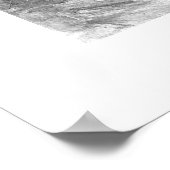 霧の強い日のサンフランシスコ湾 ポスター (角)