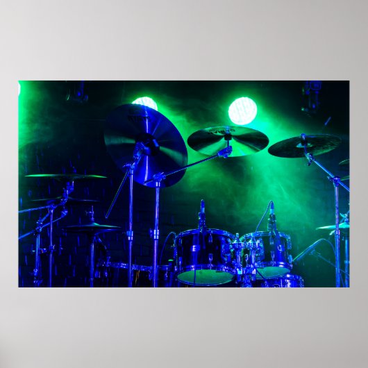 霧の打楽器 ポスター (正面)