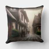 霧の日にホビトンのダウンタウン クッション (裏面)