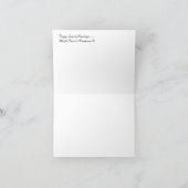 霧の日の入り/海の景色…... カード (内部)