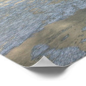 霧の日の出 ポスター (角)