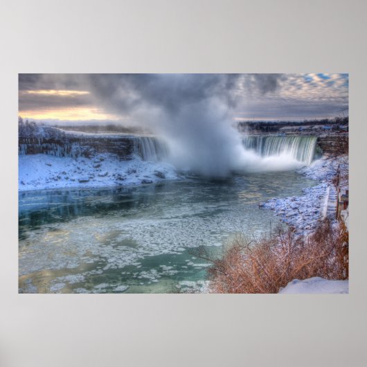 霧の日の出 ポスター (正面)