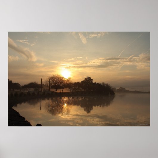 霧の日10プリント ポスター (正面)