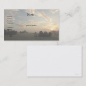 霧の日8の名刺 名刺 (正面/裏面)