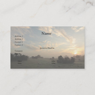 霧の日8の名刺 名刺