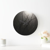 霧の時計の枝 ラージ壁時計 (ホーム)